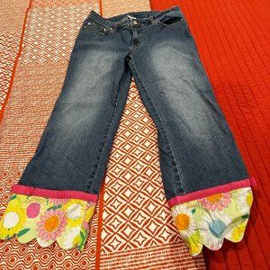 Lilly Pulitzer Jean Capris size 4